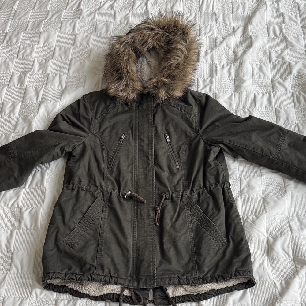 Parka Jacket by Divided H&M 100% Cotton